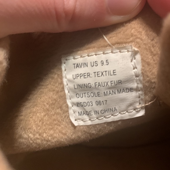 EUC women’s winter booties, faux suede and sweater-material. Super cute! - Picture 5 of 5